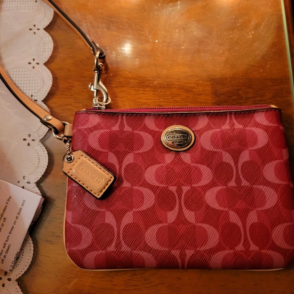 Coach Wristlet